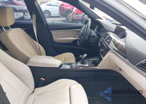 2016 BMW 328 из США, поврежденный, VIN 0WBA8E9G54GNT8687